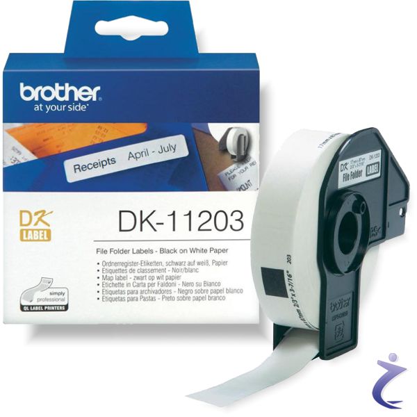 Brother P touch Etiketten DK 11203 f. QL 500 QL 550 NEU