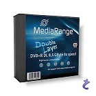 MediaRange 5x DVD+R DL 8,5GB 8x Slimcase Pack5 MR465 Double Layer