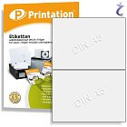 Printation Etiketten 210 x 148,5 mm weiß  20 DHL Paketaufkleber 210x148 A5 auf A